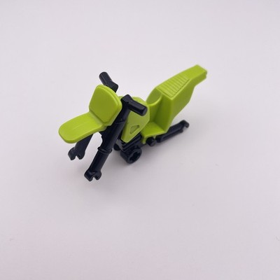 LEGO Part 50860c03 Motorcycle Dirt Bike with Black Chassis Lime Genuine LEGO