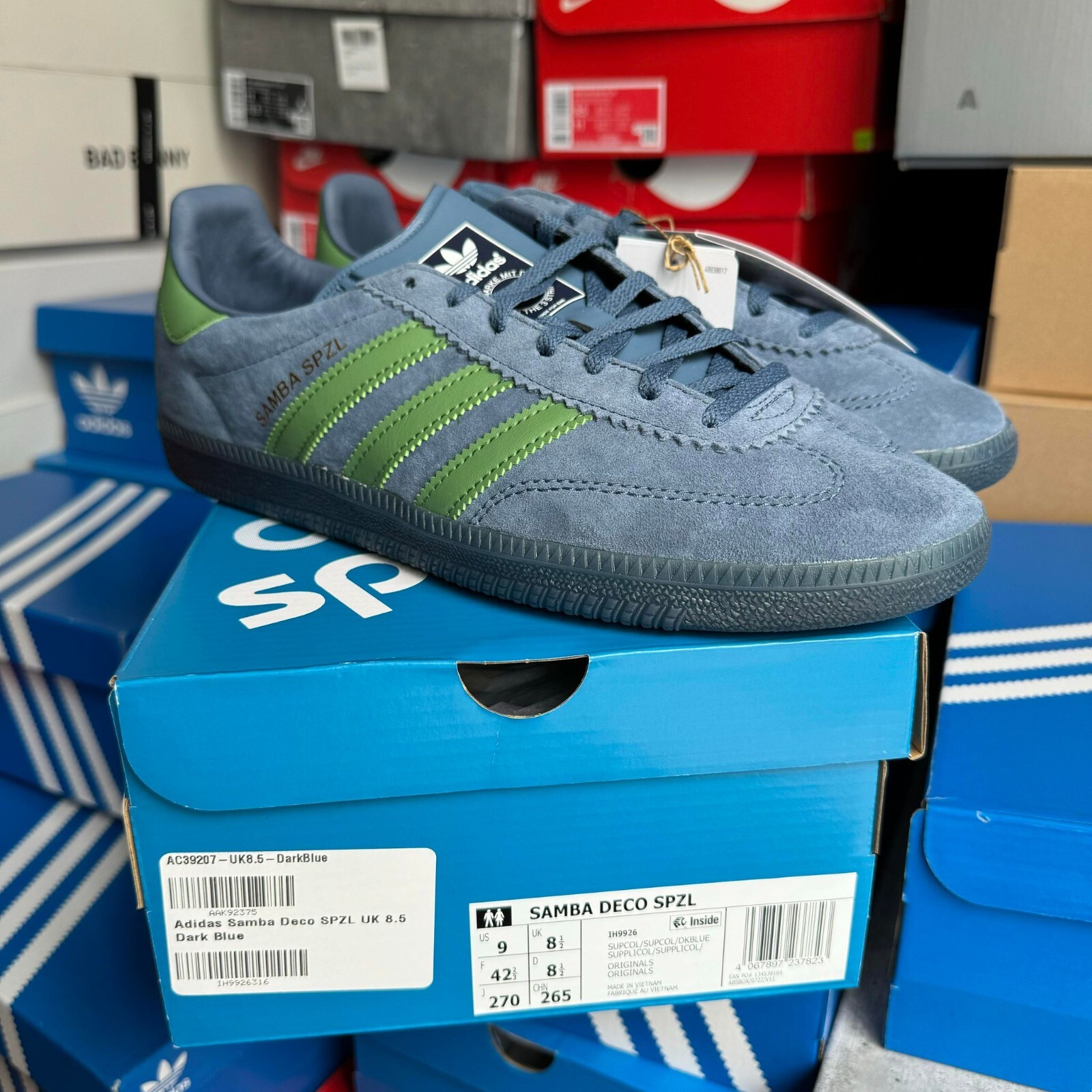 END. × adidas SAMBA SPZL 日本未発売24.5センチ END. x Adidas SPZL Samba Deco Sneaker 'By the Sea' in Dark