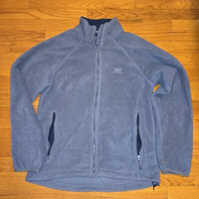 Helly Hensen Jacket Mens Medium Daybreaker Fleece Gray Sherpa Full Zip 