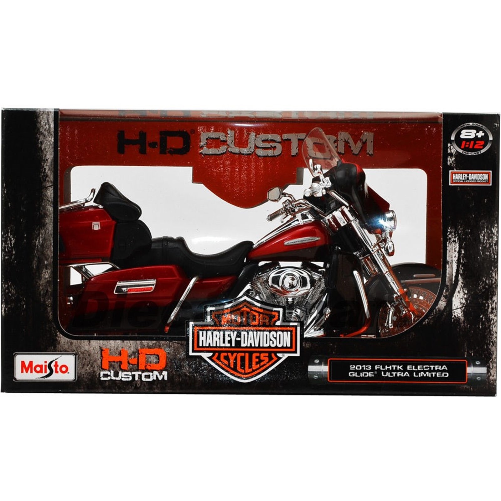 2013 HARLEY DAVIDSON FLHTK ELECTRA GLIDE ULTRA LIMITED RED 1