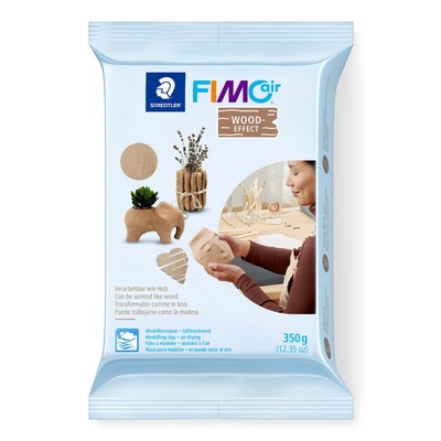 Modelliermasse ''FIMOair Wood-Effect''