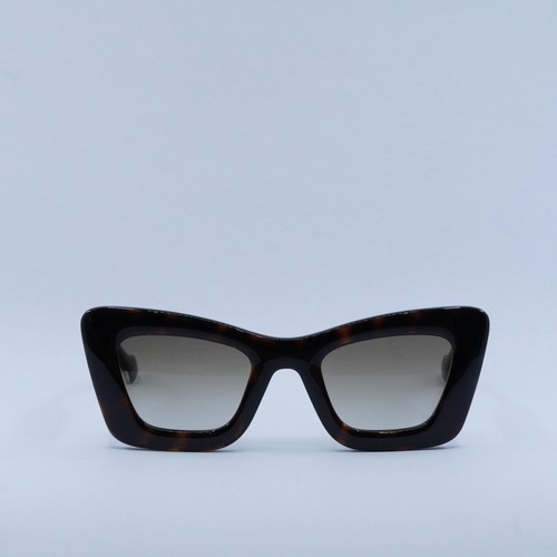 Pre-owned Gucci Gg1552s 002 Dark Havana/brown Gradient 49-23-140 Sunglasses Authentic
