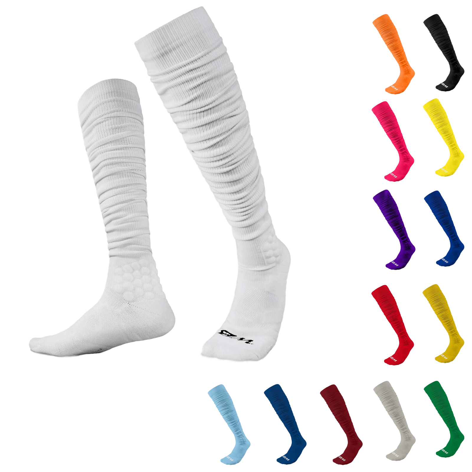 , Extra Long Padded Sports Socks For Men