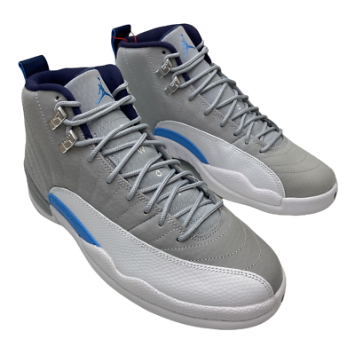 Jordan 12 wolf grey hotsell university blue