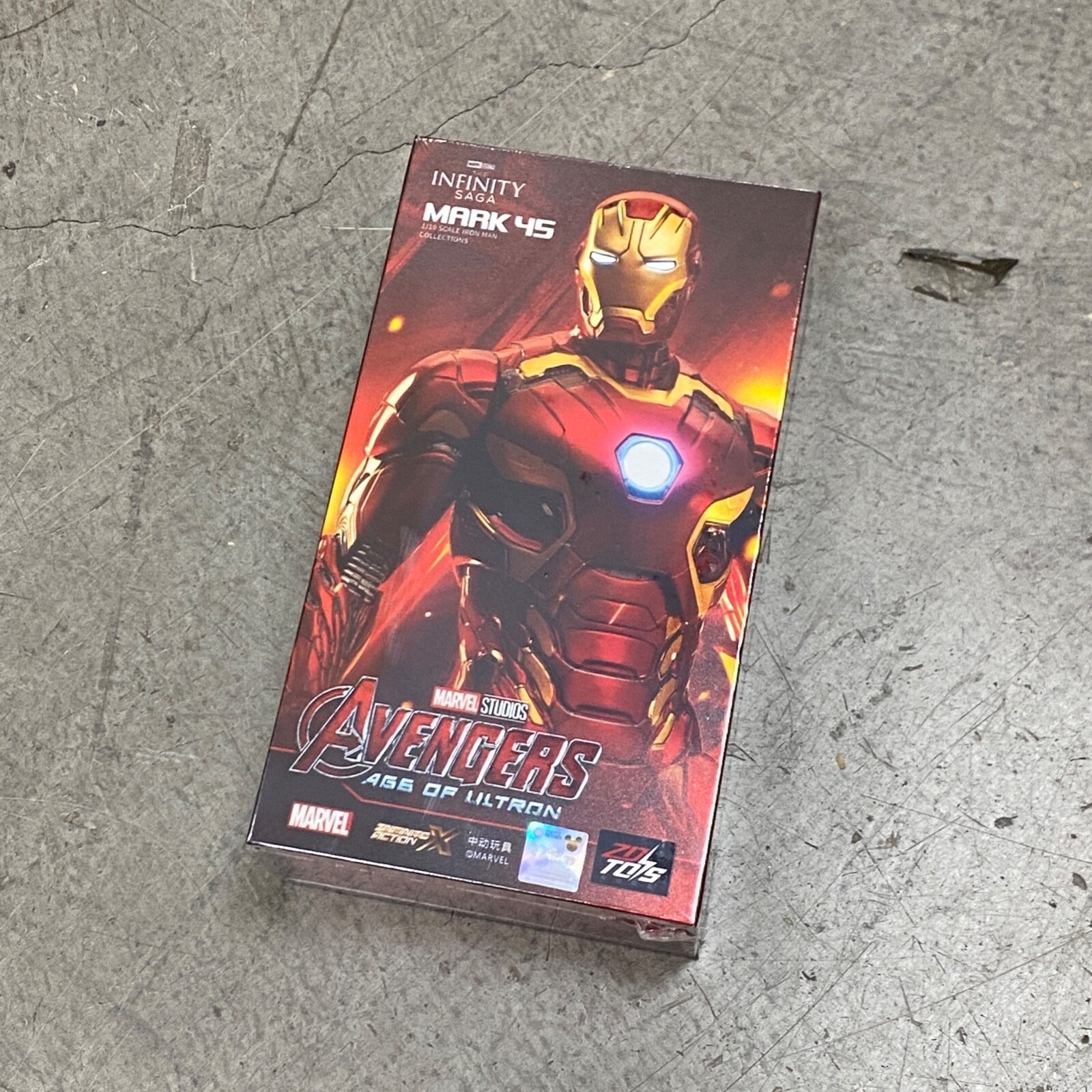 ZD-MK45: ZD Toys Marvel 7 inch Iron Man Mark 45 action