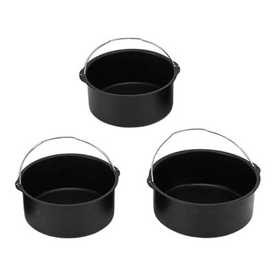 Luftfritteuse, Pizzapfannen, Brotbackkorb,  Backblech, Backkuchenfass,