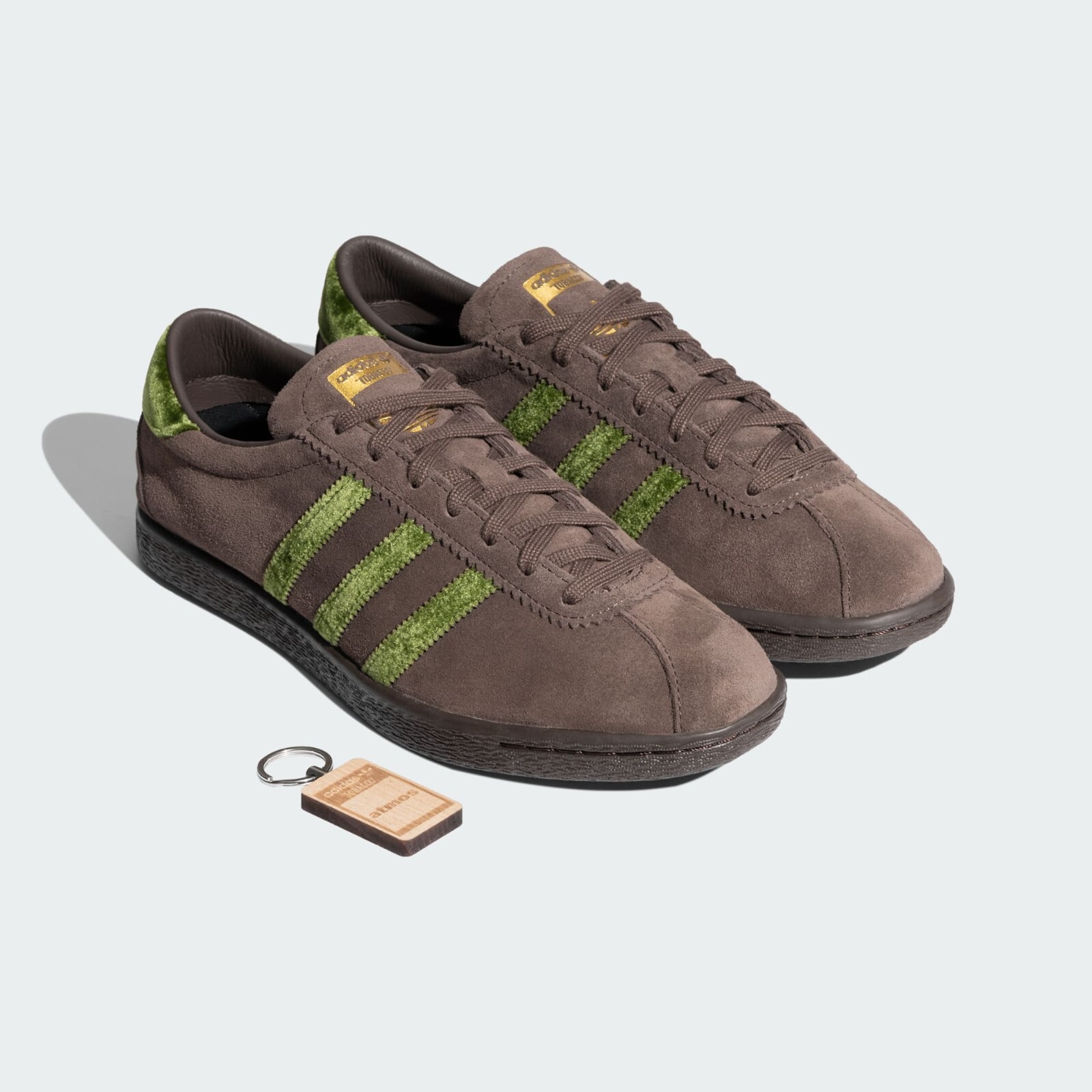 adidas Originals TOBACCO ATMOS JR8000 Brown Dark Green Dark adidas Originals TOBACCO ATMOS JR8000 Brown Dark Green Dark