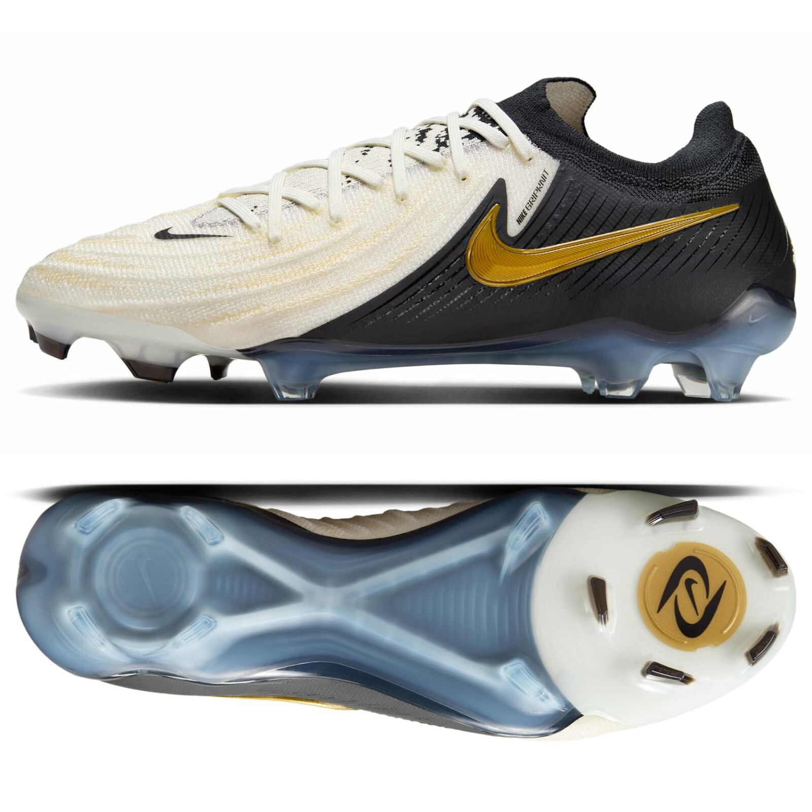 Nike Phantom GX 2 Elite FG White/Gold Coin/Black FJ2559-100