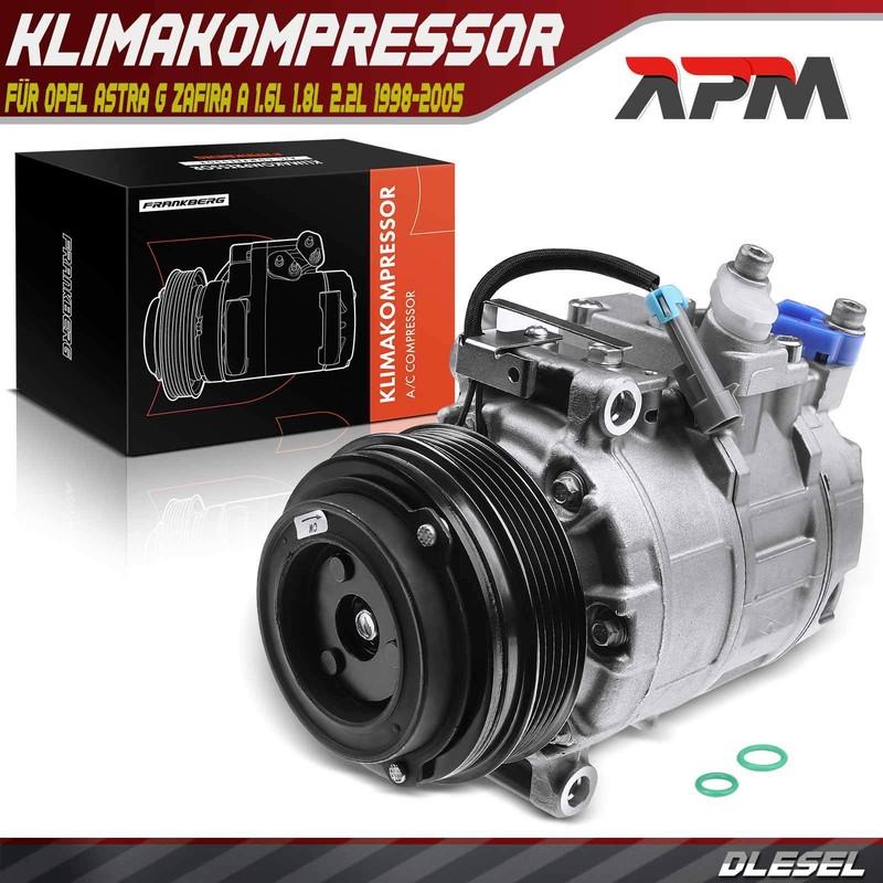 Klimaanlage Kompressor 7sb16c SchaltgetriebefÃ¼R Opel Astra G Cc Zafira A T98