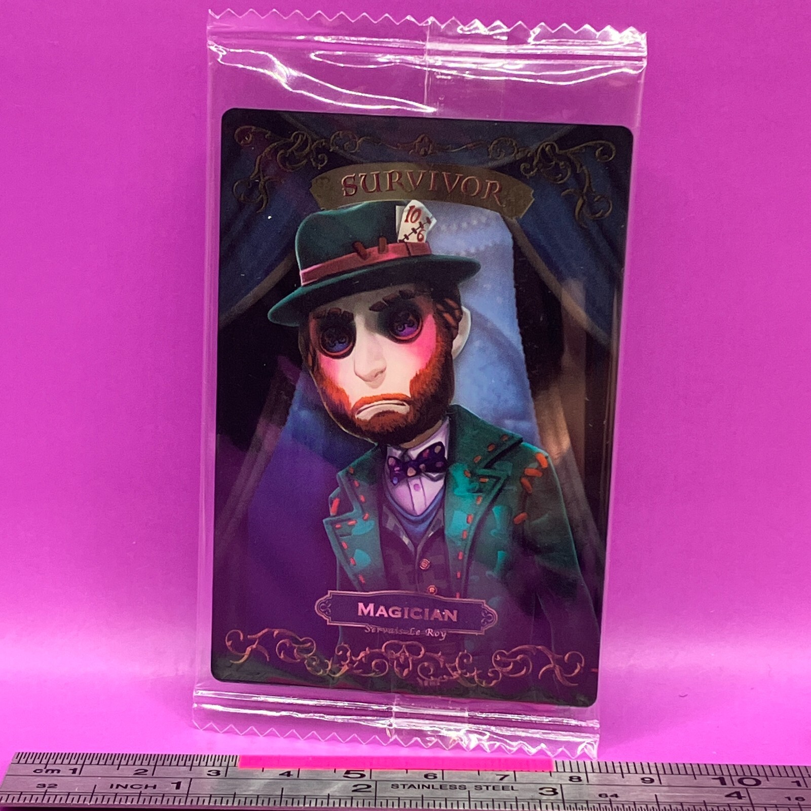 Servais Le Roy Magician Identity V Wafer Card BANDAI TCG ACG