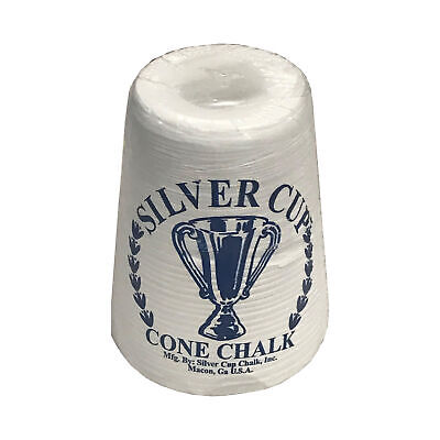 Silver Cup Billiards Pool Table Cone Chalk