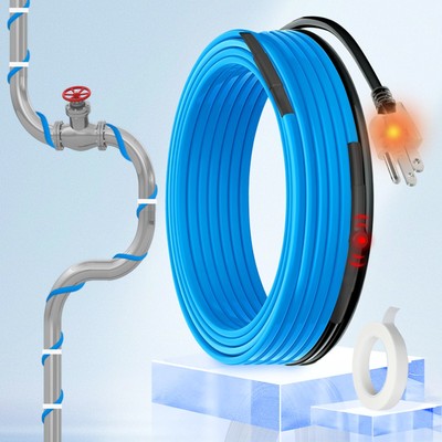 MAXKOSKO 6FT Self-Regulating Heating Tape for Water Pipes