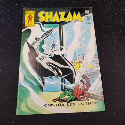 Shazam V1-#6 DC 40 Pesetas Spanish Version Raw Black adam