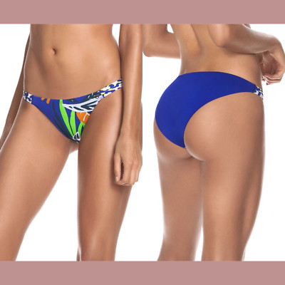 NEW $69 Maaji [ Large ] Love Stories Split Strap Side Bikini Bottom #T238