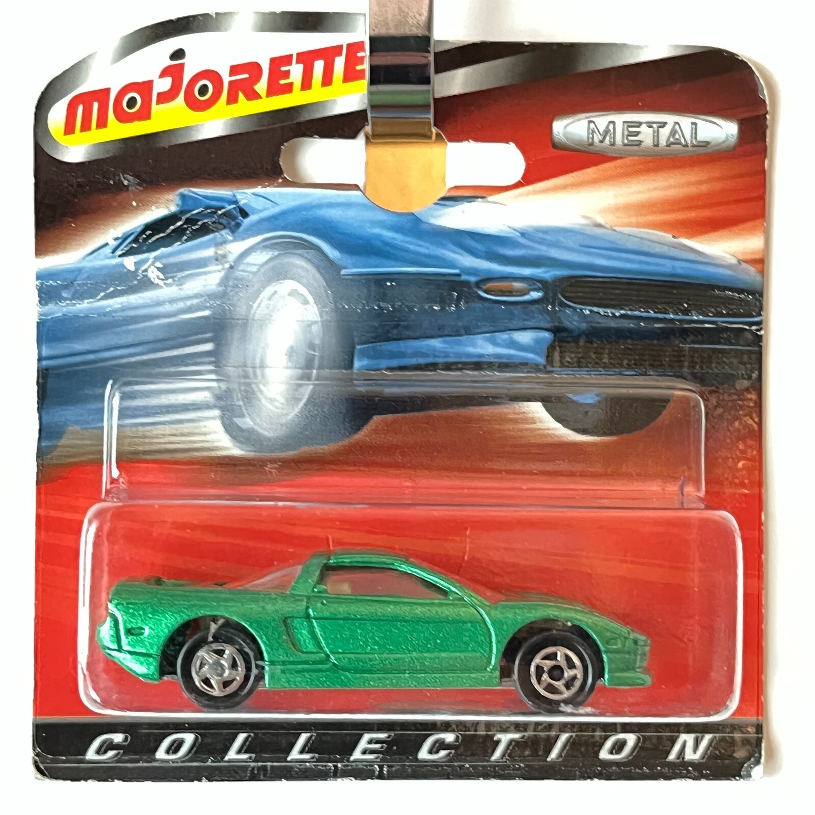 当時物：majoRETTE 他−ブリスターパック ミニカー (27点まとめ出品) Majorette #220 Honda (ACURA) NSX - Metallic Green, Mint on