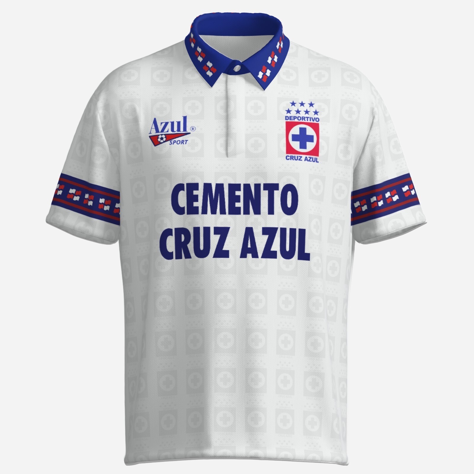 クルス・アスル　1995-96シーズン　ホーム ユニフォーム　AzulSPORT クルス・アスル 1995-96シーズン ホーム ユニフォーム AzulSPORT