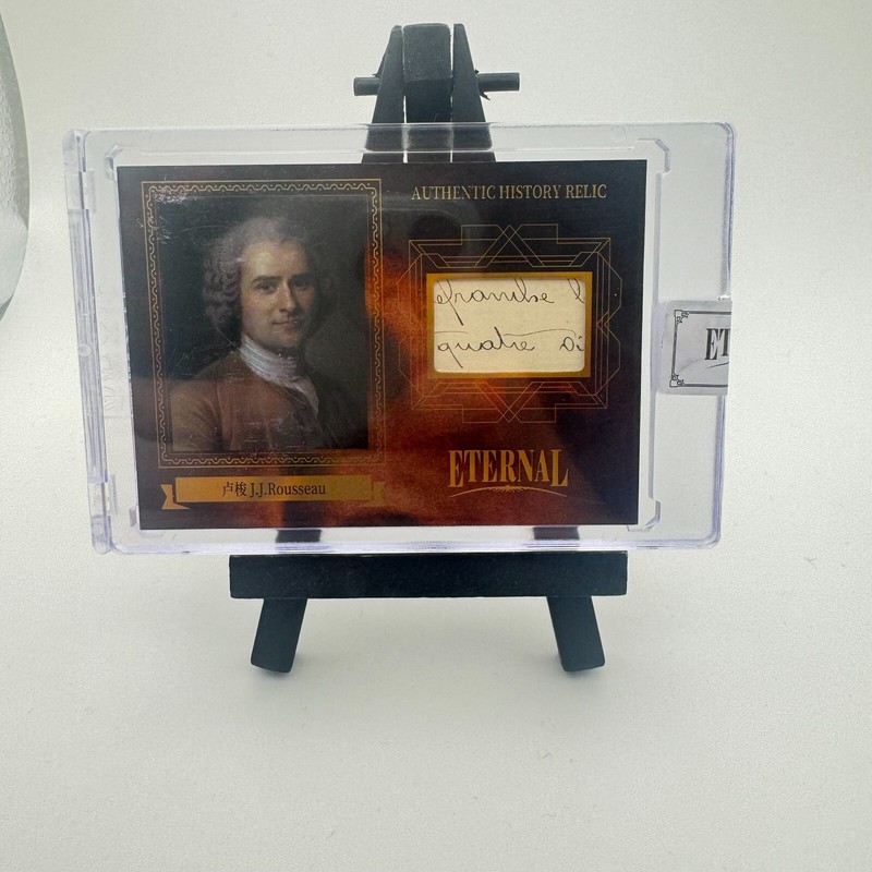 2024 Eternal Cut World Celebrities Edition Relic Jj Rousseau /99