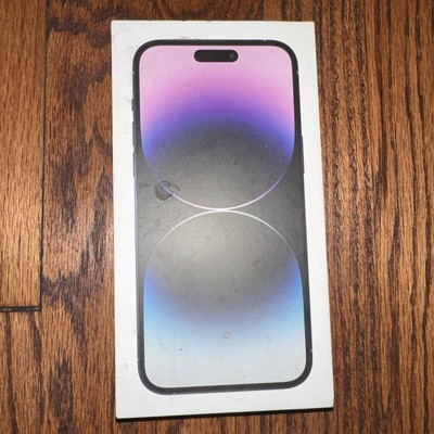 IPHONE 14 PRO MAX EMPTY BOX ONLY 256GB DEEP PURPLE