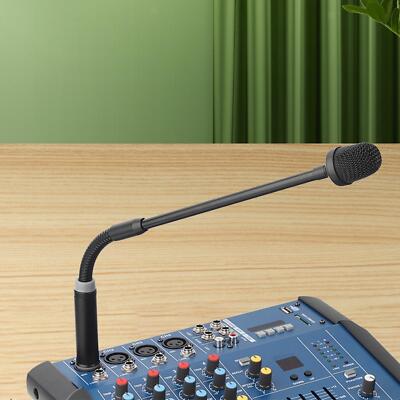 Dynamic DJ Mic Flexible Dynamic Mic with XLR for Meeting Stadium Broadcasts