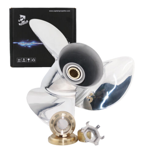 For Mercury Laser II Boat Propeller 48-16550-25 | Right Hand For Mercury Laser II Boat Propeller 48-16550-25 | Right Hand