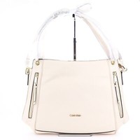 Calvin klein pebble leather hobo outlet
