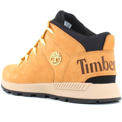 Pre-owned Timberland A24us Men's Boots Tb0a1xvq231 Sprint Trekker Mid In Yellow