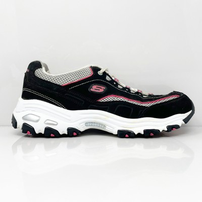 

Skechers Womens D Lites 11860 Черная повседневная обувь Кроссовки Размер 10, Черный, D Lites