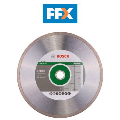 Bosch 2608602639 Best Ceramic Diamond blade 300mm x 30/25mm bore