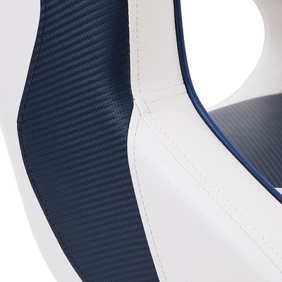 VEVOR Boat Seat Flip-up Seat Bolster Captain Bucket Seat Fishing Pontoon 1 pc