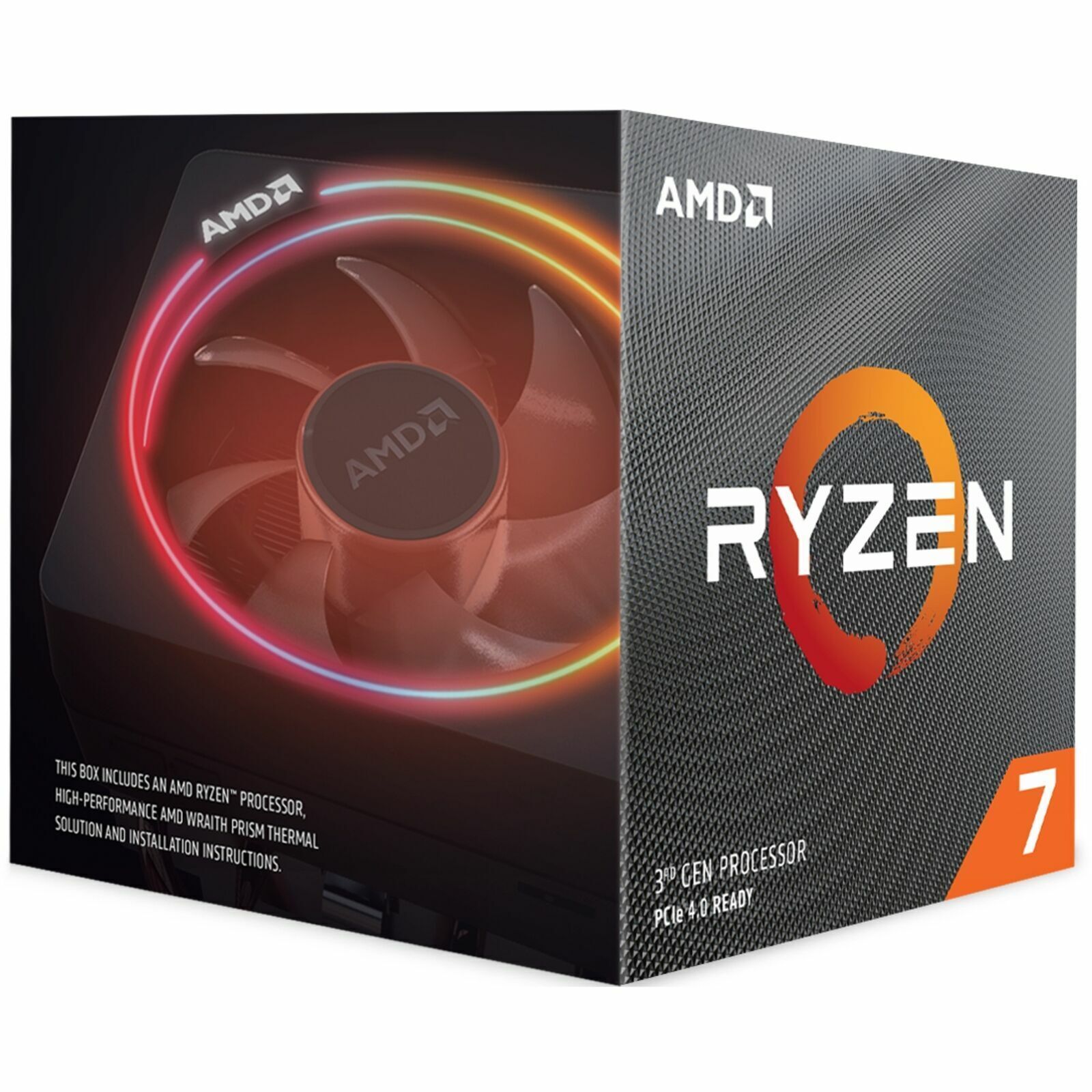 AMD Ryzen 7 3800X Processors CPU 8 Cores 16Threads 3.9GHz 105W Up