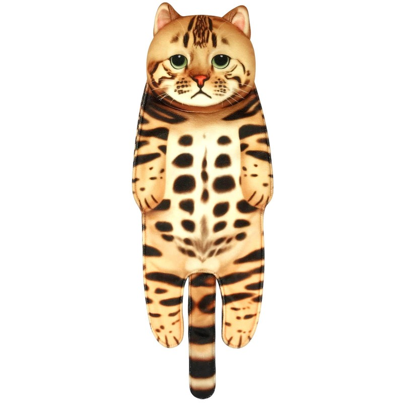 1* Cat Kitchen Bathroom Hand Dish Tea Towels Funny Saying Themed Decor Set