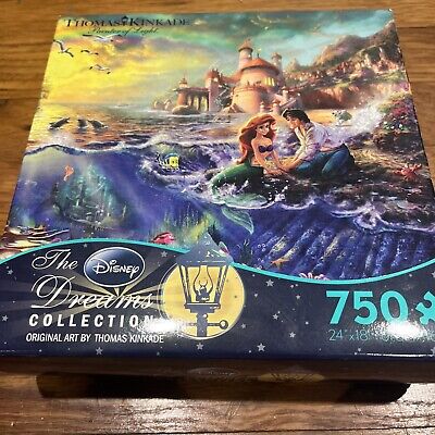 Ceaco Thomas Kinkade The Disney Collection Little Mermaid Jigsaw Puzzle - 2903-5