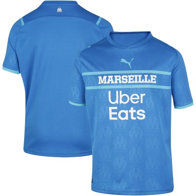 PUMA OLYMPIQUE DE MARSEILLE FOOTBALL THIRD SHIRT SHORT SLEEVE 2021-22 PUMA MENS