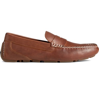 Мужские лоферы Sperry Top-Sider Davenport Penny Loafer Tan 9.5 M Casual