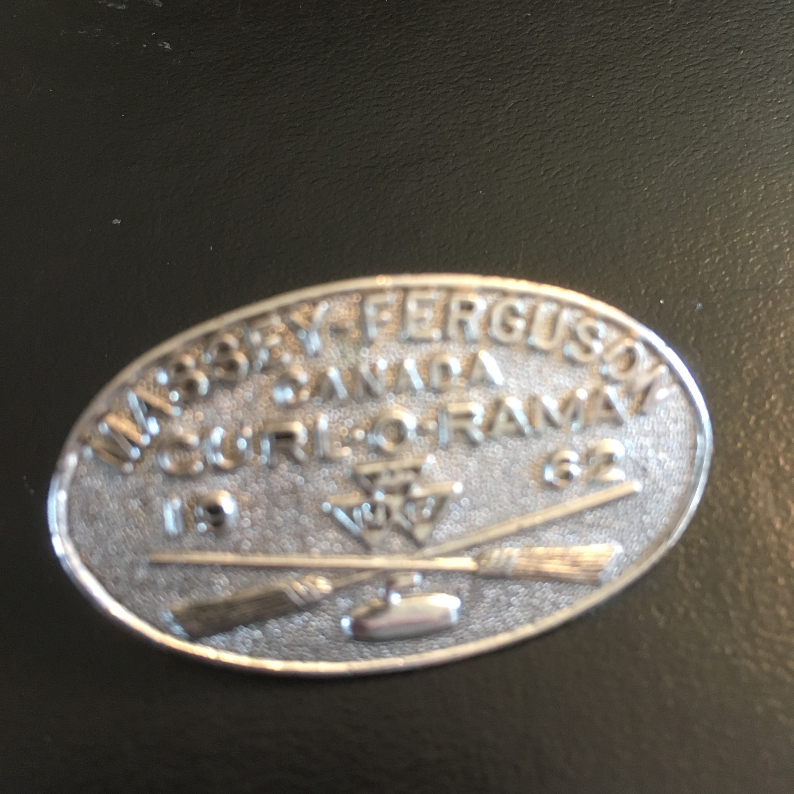 Vintage Curling Pins Massey Ferguson Sponsor Curl-O-Rama 1962