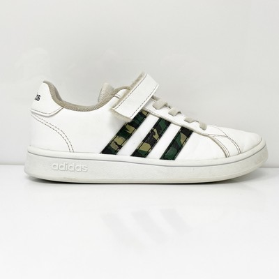 

Adidas Boys Grand Court GZ1085 Белая повседневная обувь Кроссовки Размер 1, Белый, Grand Court