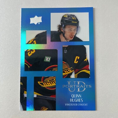 2024 Upper Deck Series 2 #P54 Quinn Hughues UD Portraits