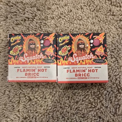 Dr Squatch Flamin' Hot Bricc 2-Pack 