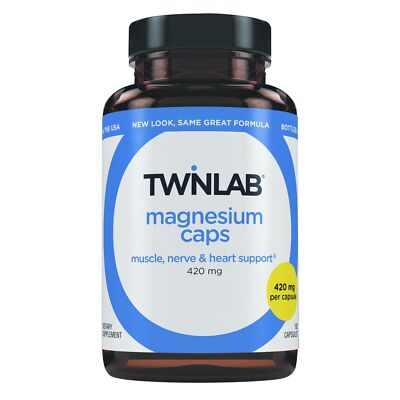 Twinlab, Inc Магний 420 мг 100 капсул