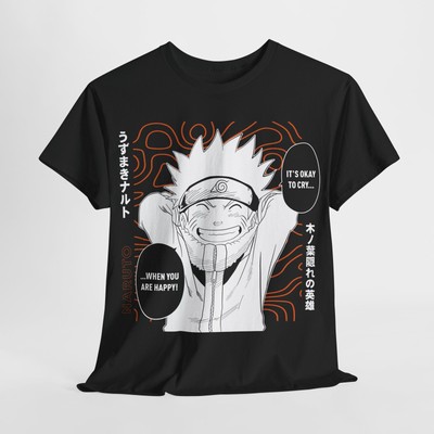 Naruto Shirt Shippuden Itachi Kakashi Madara Anime Unisex Tee T-Shirt All Size