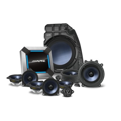 Alpine PSS-TSLA-223P 13-Speaker Sound System Upgrade for the 2022-Up Tesla Mo...