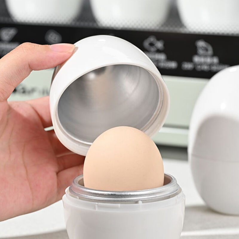 Safe Microwave Egg Boiler Cooker Ball Shape Steamer Kitchen Cook Tool
