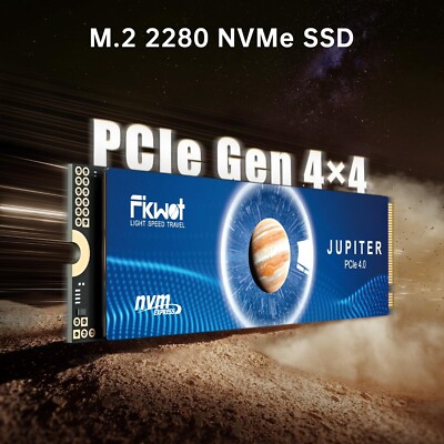 FX991 M.2 SSD 4TB NVMe SSD M2 2280 PCIe Gen 4x4, Read Up to 7300MB/s, Interna...