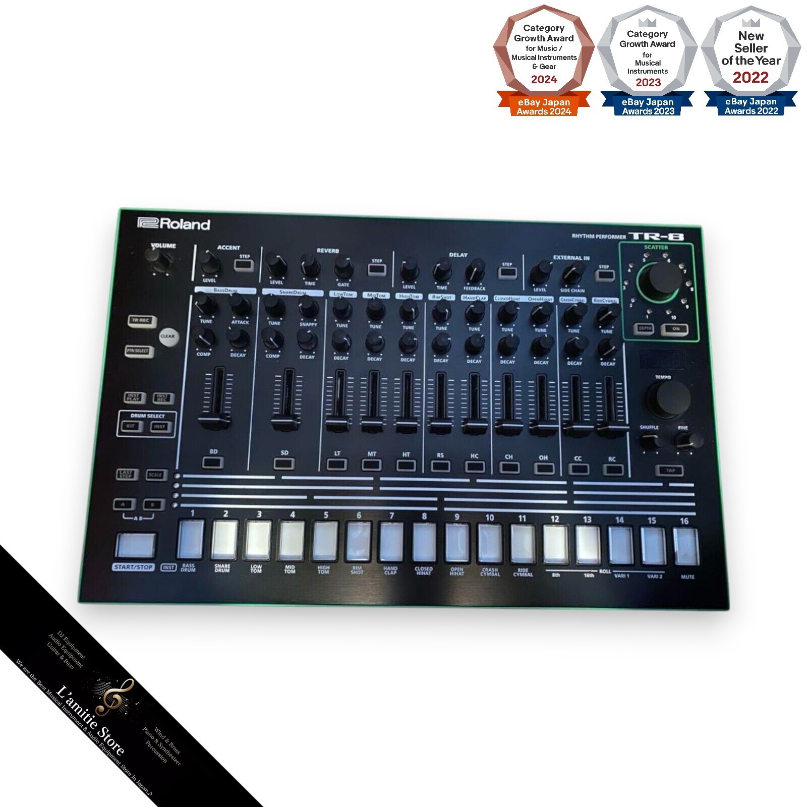 DJ機材 Roland T-8 Roland - T-8 | Beat Machine