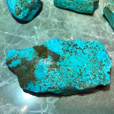 Kingman Arizona Turquoise Rough - 1/2 Pound Lots - Very High Quality