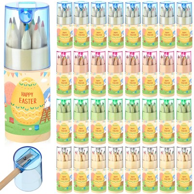 Bulk Coloring Pencil With Sharpener In Tu...