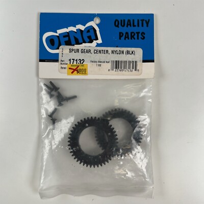 OFNA 17132 Black Nylon Center Spur Gear NEW