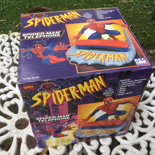 【希少】ビンテージ　スパイダーマン　テレフォン 希少】ビンテージ スパイダーマン テレフォン 希少】ビンテージ