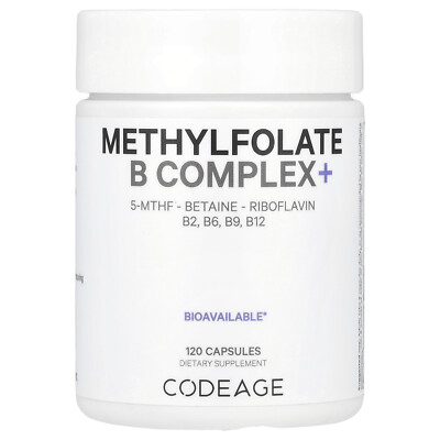 Methylfolate B Complex, 120 Capsules