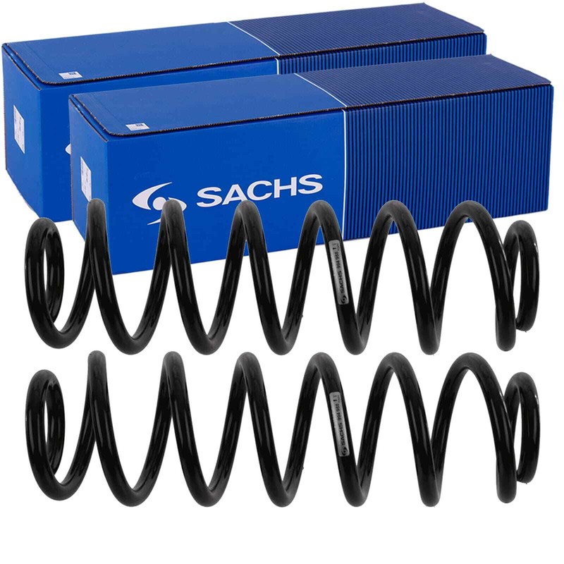 2x Sachs Fahrwerksfedern Satz Hinten Passend FÃR Vw Passat Touran Links+Rechts